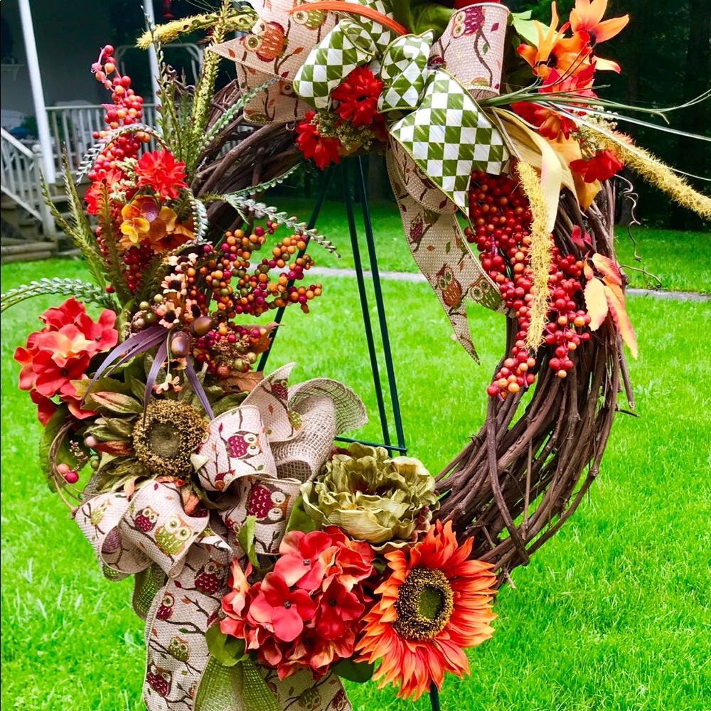 Fall Grapevine Wreath